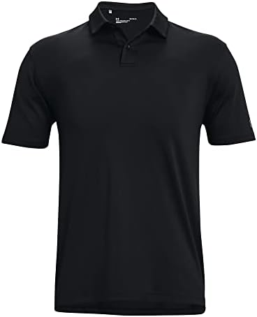 Under Armour UA Crstbl T2G Polo - 1368124-001 - Black/Pitch Gray - L Under Armour