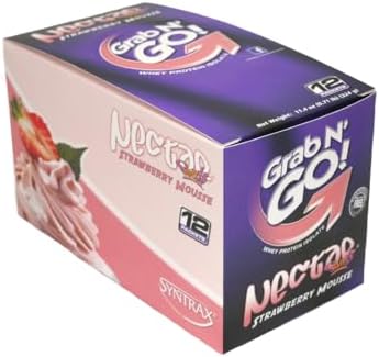 Syntrax Nectar Grab N' Go, Strawberry Mousse, 12 Count Syntrax