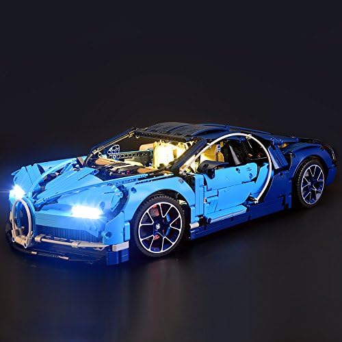 LIGHTAILING Light Set for (Bugatti Chiron) Building Blocks Model - Led Light kit Compatible with Lego 42083(NOT Included The Model) Lightailing