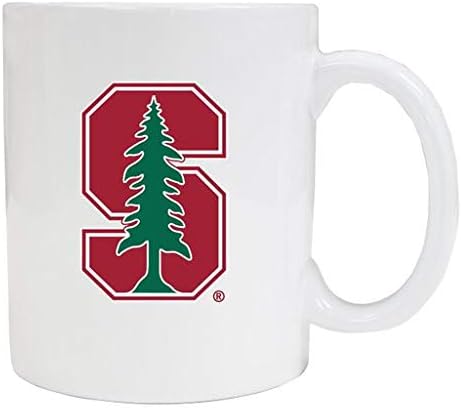 Stanford University White Ceramic Mug (White). Officially Licensed Collegiate Product R and R Imports