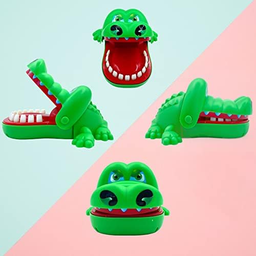 PJJ Alligator Dentist Game Crocodile Teeth Game Alligator Tooth Game Crocodile Game with Teeth Alligator Game Push Teeth Down (Crocodile) MAYTRBOU