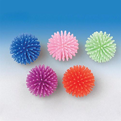 Rhode Island Novelty 1.25 Inch Spiky Hedge Balls Set of 12 Rhode Island Novelty