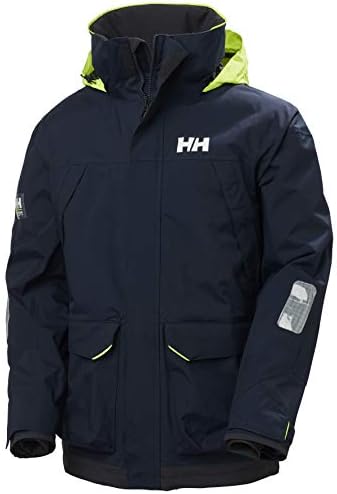 Мужская куртка Helly-Hansen Pier 3.0 для морских прогулок - Дышащая, Водонепроницаемая с пакуемым жёлтым капюшоном Helly-Hansen