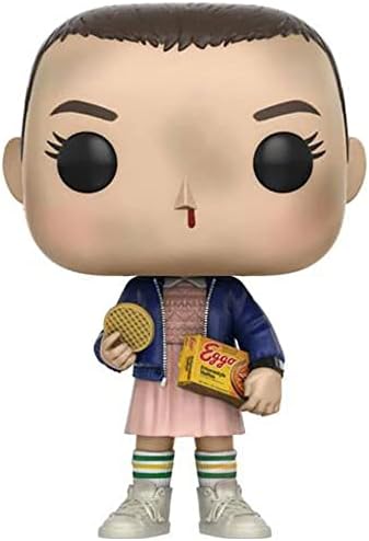 POP Eleven with Eggos: Funko x Stranger Things Vinyl Figure with Free Protector! POP