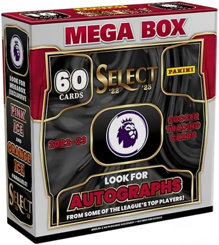 2022-23 Panini Soccer Select Premier League Trading Card Mega Box Panini