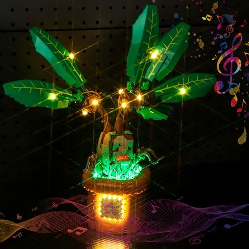 Upgraded Led Light Kit for Lego Mandrake Building Set, Music Version Compatible with Lego 76433 (Model Not Included) Hilighting