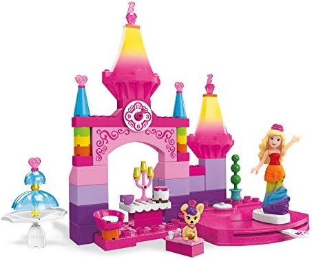 Mega Bloks Barbie Rainbow Princess Castle Barbie