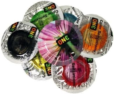 ONE Color Sensations: 100-Pack of Condoms One