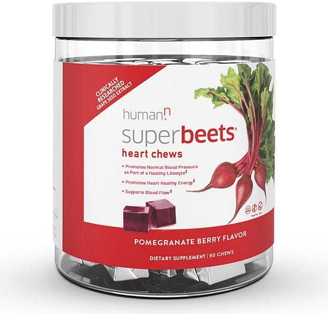 humanN SuperBeets Heart Chews, 90 Count humanN