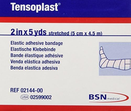 Beiersdorf Tensoplast Elastic Bandage - Tan - 1 Roll - 2" X 5 Yards - 1 Roll Bsn