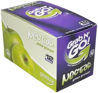 Nectar Grab N' Go, Apple Ecstasy, 12 packets, 27 grams per packet Syntrax