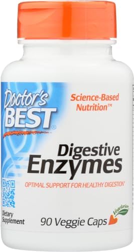 Doctor's Best, (2 Pack) Digestive Enzymes, 90 Veggie Caps Doctor's Best