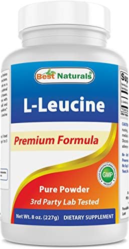 Best Naturals L-Leucine Pure Powder 8 OZ Best Naturals