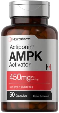 Horbäach AMPK Metabolic Activator 450 mg | 60 Capsules | Non-GMO, Gluten Free Horbäach