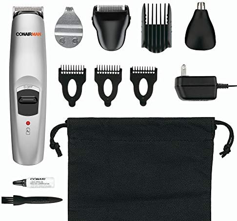 Conair 13-Piece Rechargeable All-In-One Beard & Mustache Trimmer Grooming System Conair