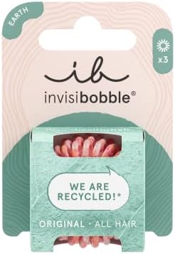 invisibobble EARTH SPRUNCHIE- Recycled Scrunchie- Recycled Hair Ties- Strong Hold All Day Long- 1 pc Invisibobble