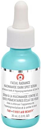 First Aid Beauty Facial Radiance Niacinamide Dark Spot Serum – Evens Skin Tone + Diminishes Dark Spots – Non-Irritating Hyperpigmentation Treatment – 1.0 fl oz First Aid Beauty