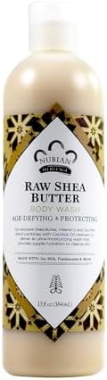 Nubian Heritage Raw Shea Butter Body Wash 13 Ounces Nubian Heritage