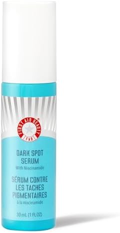 First Aid Beauty - Dark Spot Serum with Niacinamide, Helps Reduce Look of Dark Spots, Sun Spots, Hyperpigmentation, Discoloration & Post-acne marks, Non-Comedogenic, Safe for Sensitive Skin, 1 oz First Aid Beauty