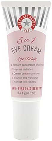 First Aid Beauty 5-IN-1 Eye Cream, 0.5 Ounce First Aid Beauty