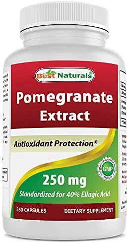 Best Naturals Pomegranate Extract 250 mg 250 Capsules Best Naturals