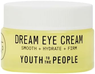 Youth To The People Superberry Dream Eye Cream (0.5 fl oz), Visibly Firms + Smooths Skin, Hyaluronic Acid, Vitamin C + Ceramides, Vegan Youth To The People