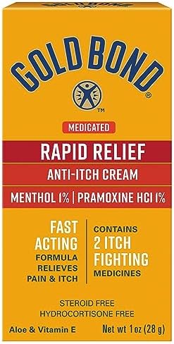 Gold Bond, Rapid Relief Anti-Itch Crème, 1 Ounce Gold Bond