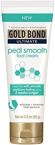 Gold Bond Pedi Smooth Foot Cream 3.5 oz (Pack of 3) Gold Bond