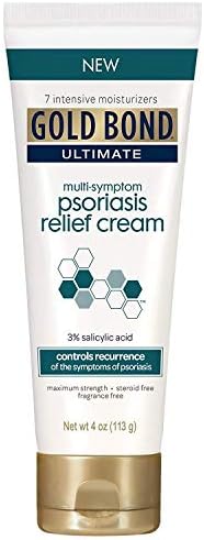 Gold Bond Ultimate Multi-Symptom Psoriasis Relief Cream 4 Ounce (Pack of 2) Gold Bond