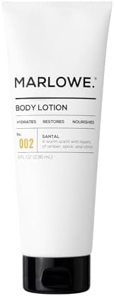 MARLOWE. No. 002 Moisturizing Body Lotion 16 oz, Daily Dry Skin Lotion for Men, Made with Hydrating Natural Aloe Vera, Vegan, Oil Free, Light Fresh Tonka Scent Marlowe.