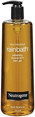 Neutrogena Rainbath Refreshing and Cleansing Shower and Bath Gel, Moisturizing Body Wash and Shaving Gel with Clean Rinsing Lather, Original Scent, 16 fl. oz (Pack of 2) Neutrogena