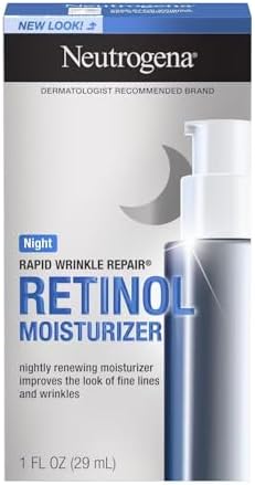 Neutrogena Rapid Wrinkle Repair Anti-Wrinkle Night Accelerated Retinol SA Facial Moisturizer, 1 fl. Oz Neutrogena