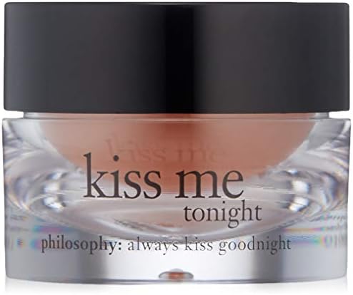 philosophy kiss me tonight lip balm - moisturizing lip treatment - conditions and soothes dry cracked lips - 0.3 fl oz. philosophy