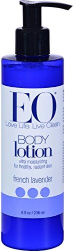 EO Botanical Ultra Moisturizing Body Lotion, French Lavender, 8 Ounce (Pack of 3) Eo