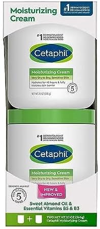 Cetaphil Moisturizing Cream 20 oz, 2 Pack Cetaphil