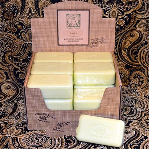 Case of 18 Pre de Provence Linden 150 gram shea butter large soap bars Pré de Provence