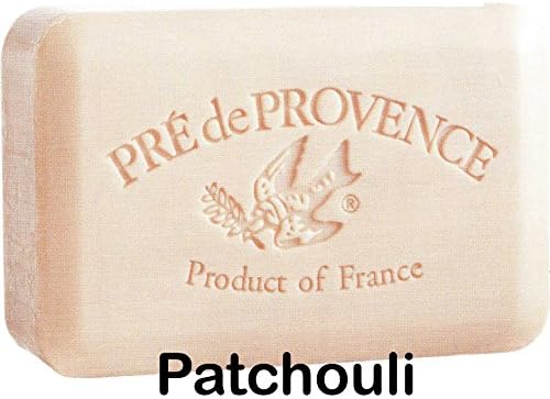 Case of 12 Pre de Provence Patchouli Fragrance 250 gram shea butter EXTRA LARGE soap bars Pré de Provence