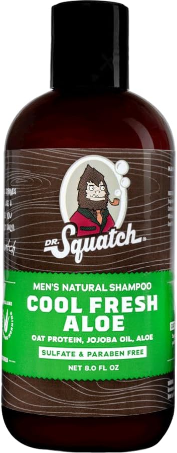 Dr. Squatch Shampoo - Cool Fresh Aloe - 8oz Dr. Squatch