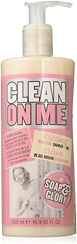 Soap & Glory Clean On Me Shower Gel and Body Lotion Soap & Glory