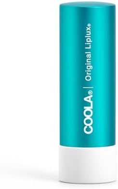 COOLA Organic Liplux Lip Balm and Sunscreen with SPF 30, Dermatologist Tested Lip Care for Daily Protection, Vegan and Gluten Free, 0.15 Oz Coola