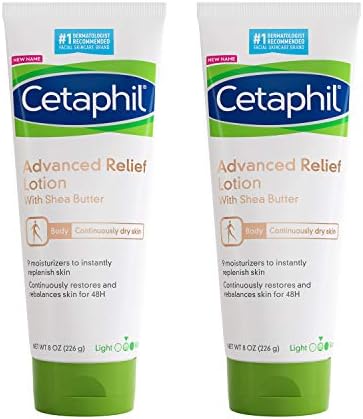 Cetaphil Advanced Relief Lotion 8 Ounce Pack of 2 Cetaphil