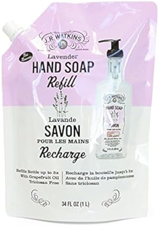 J.r. Watkins Lavender Refill Liquid Hand Soaps, 34 Oz J.R. Watkins