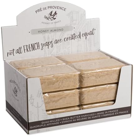 Pre de Provence 250g Soap Bar, Case of 12 - Honey Almond Pré de Provence