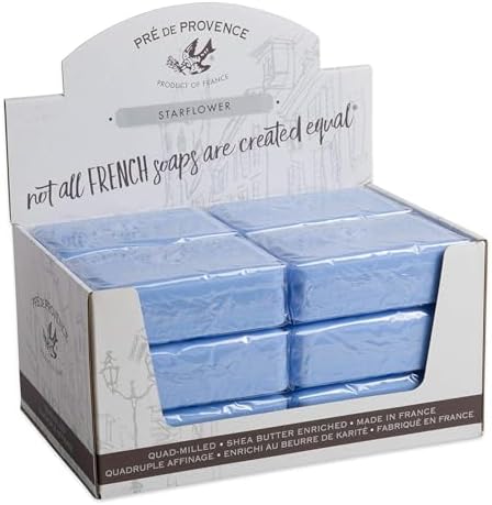 Pre de Provence 250g Soap Bar, Case of 12 - Starflower Pré de Provence