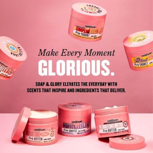 Soap & Glory Peel & Polish Two Minute Facial - Exfoliating Face Scrub with Vitamin C - Citrus Scented Skin Brightening Face Exfoliator with Lactic Acid & Salicylic Acid (100 ml) Soap & Glory