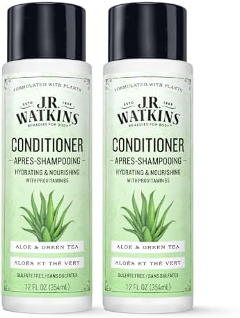 J.R. Watkins Daily Hydration Conditioner - Aloe & Green Tea - 12 fl oz (Pack of 2) J.R. Watkins