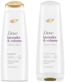 Dove Nourishing Rituals Haircare - Thickening Ritual - Shampoo & Conditioner Set - Net Wt. 12 FL OZ (355 mL) Per Bottle - One Set Dove