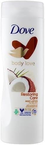 Dove Body Lotion 400Ml Restoring Ritual W/Coconut Oil & Almond Milk Dove