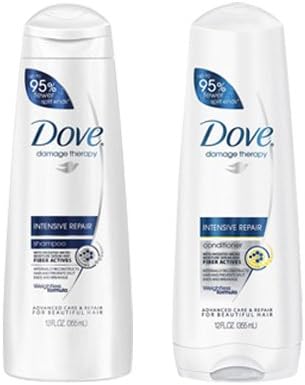 Dove Intense Repair Shampoo & Conditioner Set, 12 Fl. Oz. Each Dove