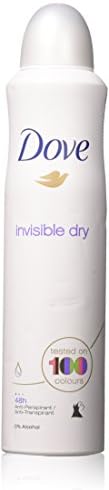 Dove Antiperspirant Body Spray 250Ml Invisable Dry 1-Pack Dove